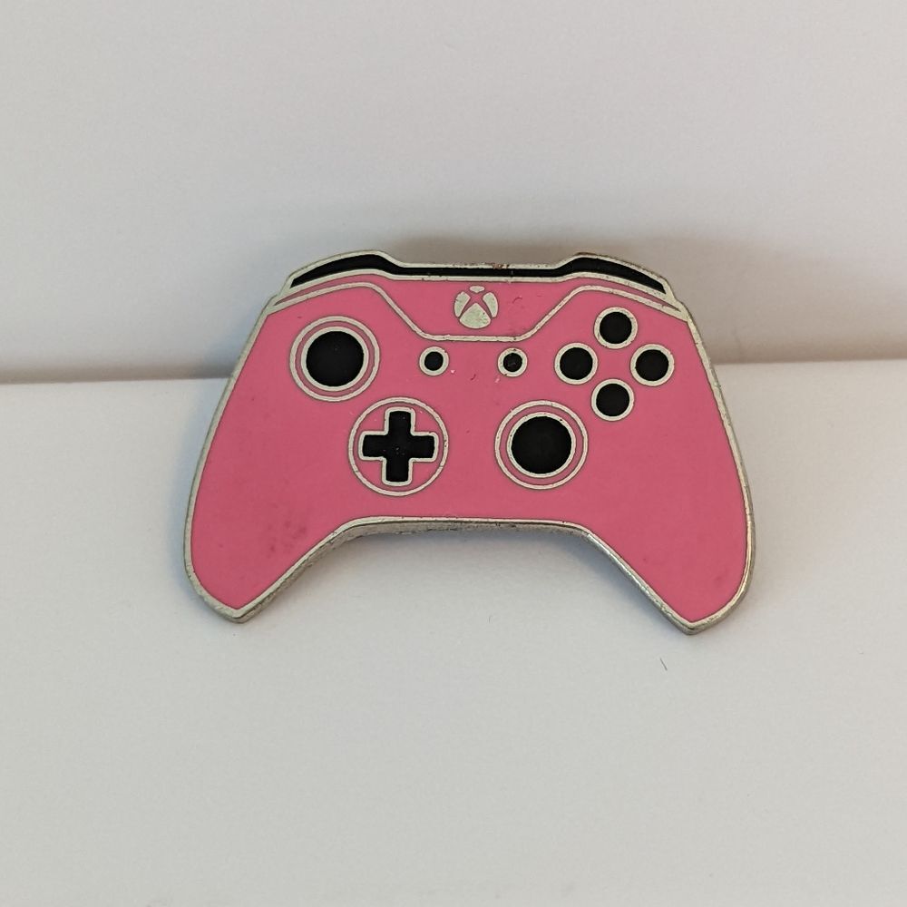 Xbox Design Labs PINK Controller Enamel Pin HTF PAX 2015